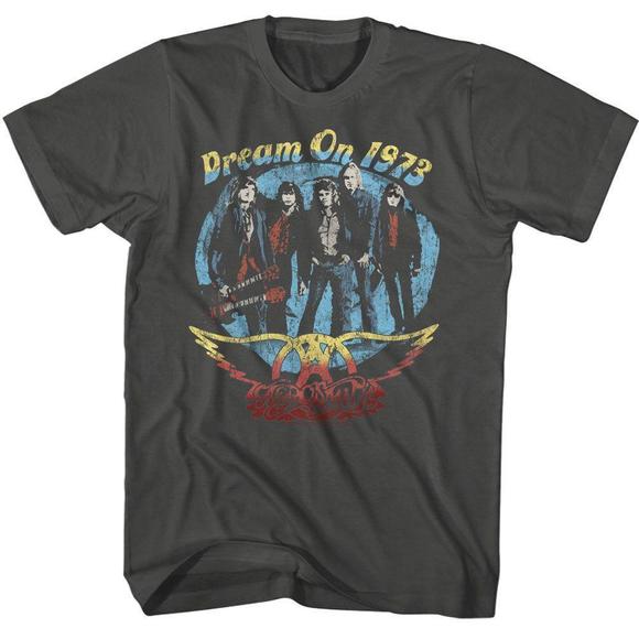 Aerosmith Dream On Smoke T-Shirt - Picture 1 of 4